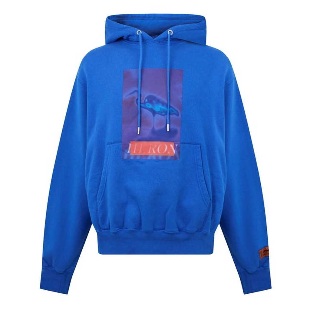 Heron Preston Censored Heron Hoodie - Blue